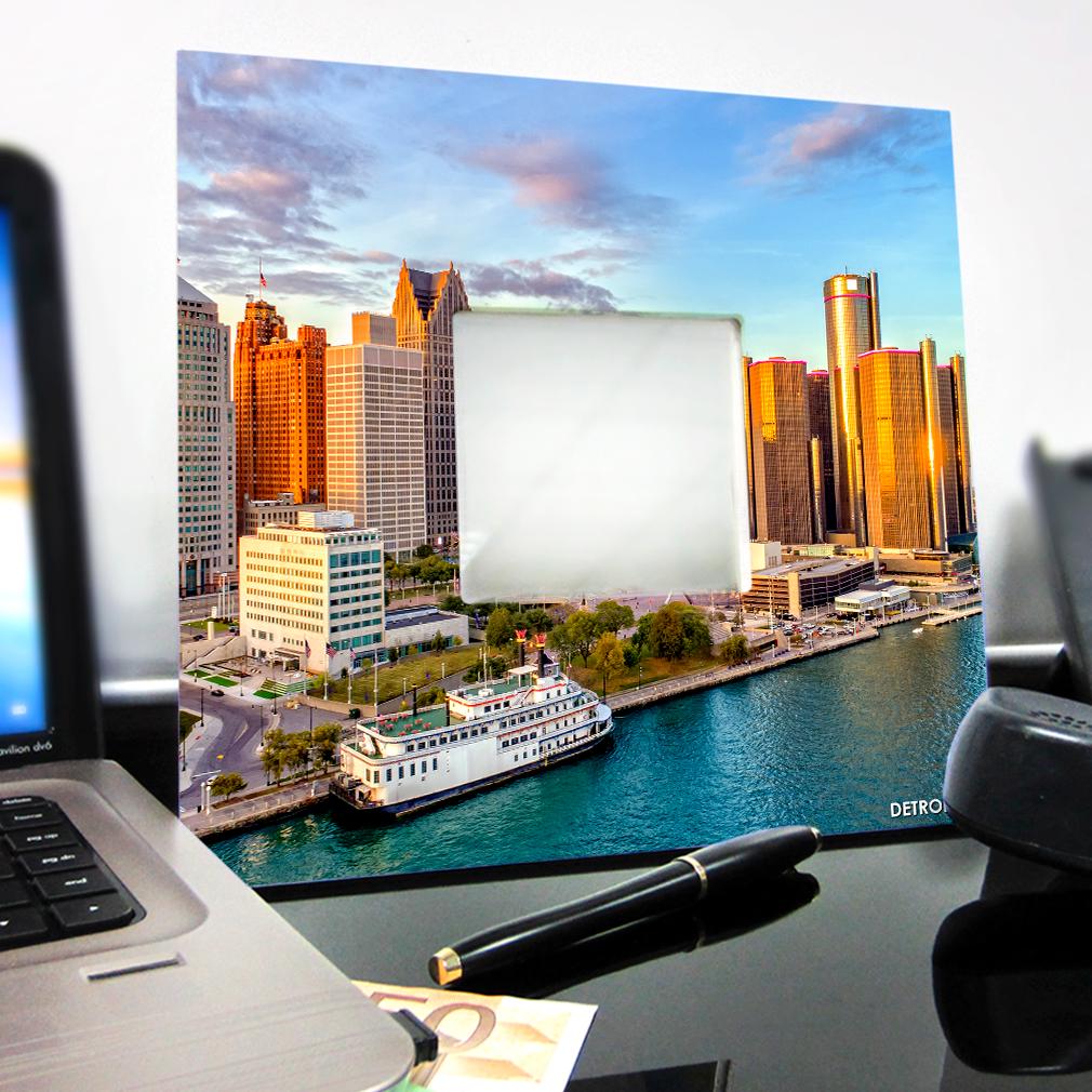 Дзеркало декоративне Детройт Мічиган 260х260 мм (M04037) - фото 3 Дзеркало декоративне Детройт Мічиган 260х260 мм (M04037) - фото 3