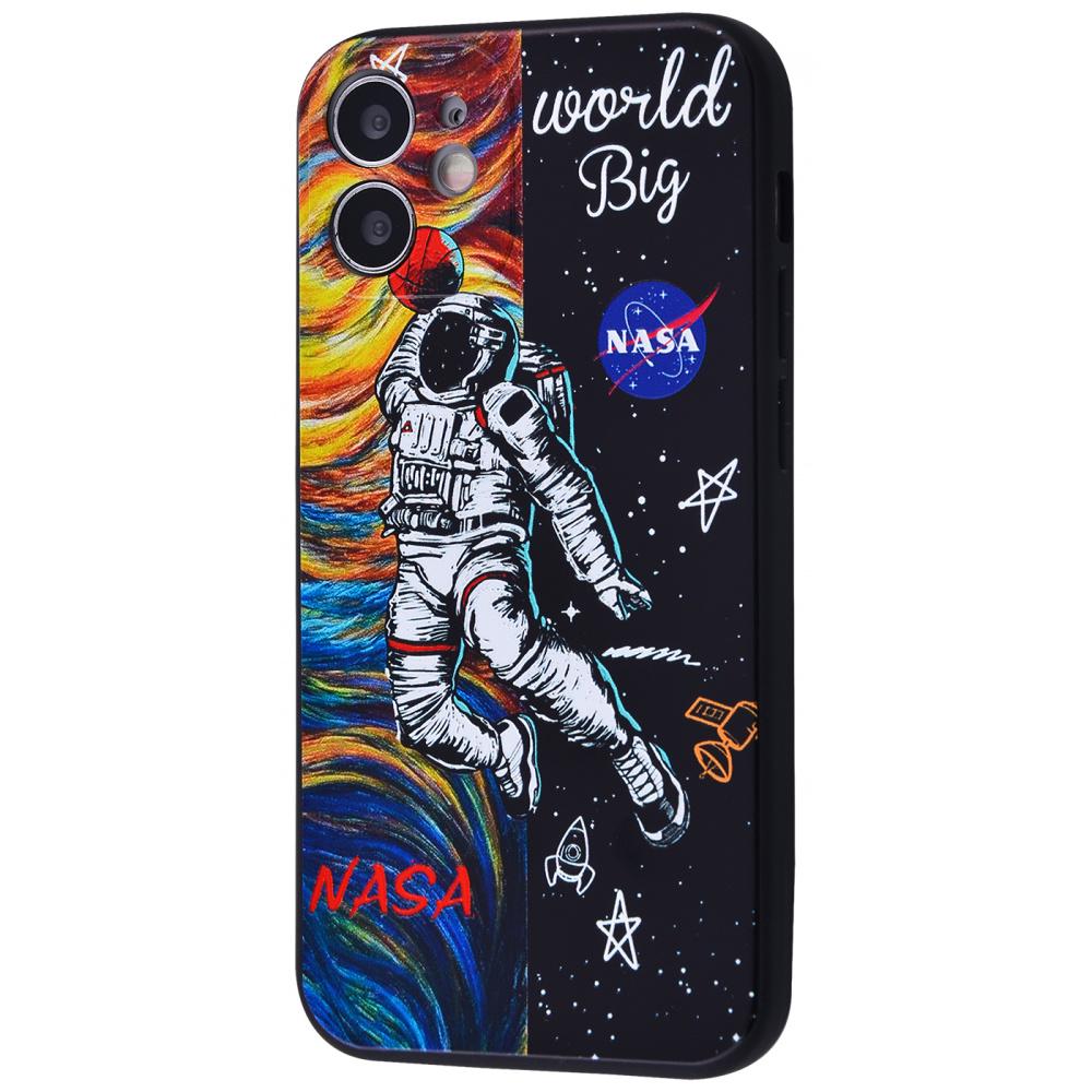 Чехол PRC Brand Picture case TPU для iPhone 12 mini Nasa Space с рисунком