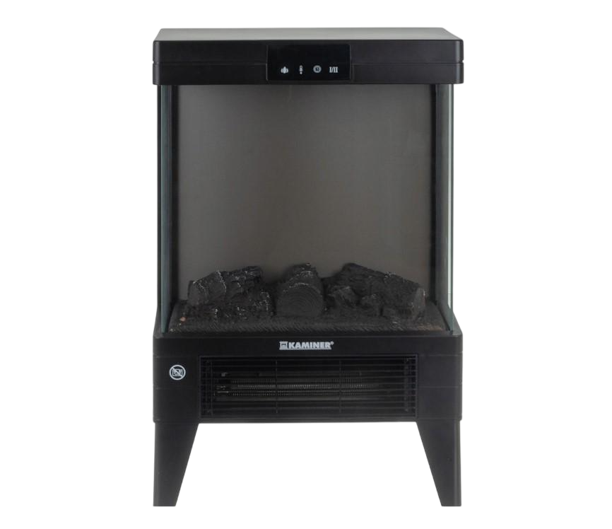 Камін електричний EMBEGO з функцією обігріву 2000 W