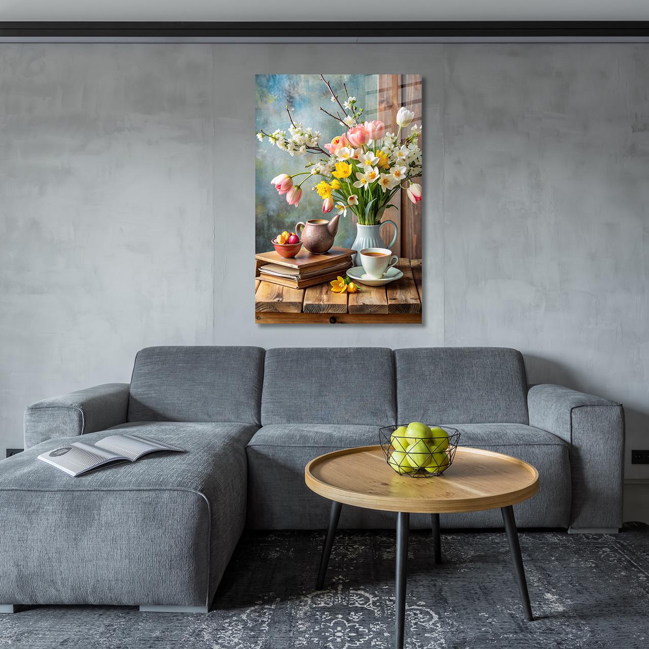 Картина на стекле NovellaPrint Утренний натюрморт 40х60 см (459.1) - фото 5