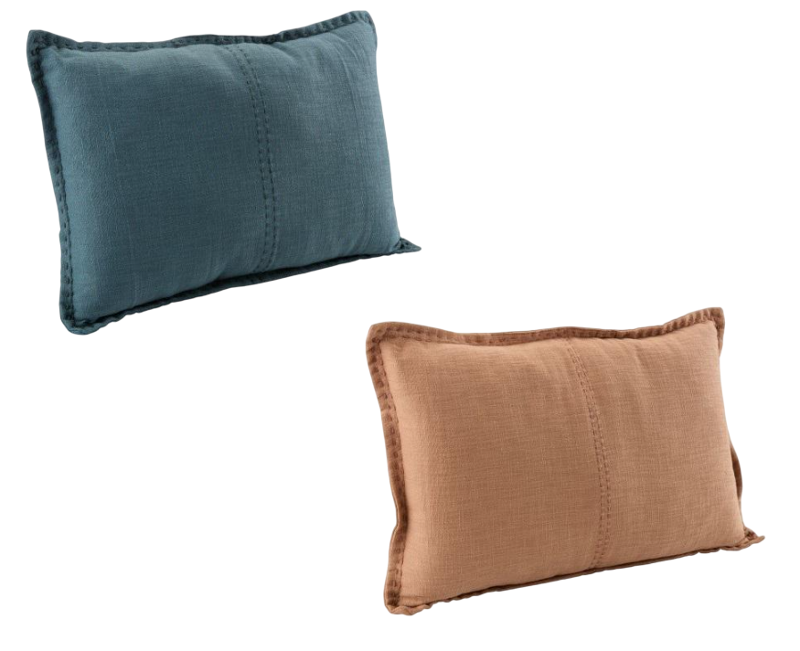 Подушка садовая декоративная полиэстер 40х60 см 2 шт.