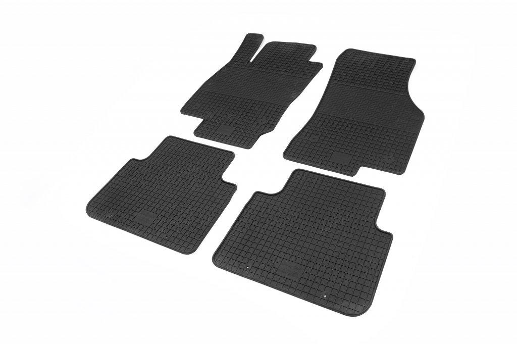 Резиновые коврики Polytep для Volkswagen Passat B8 2015-2023 гг. резина Черный