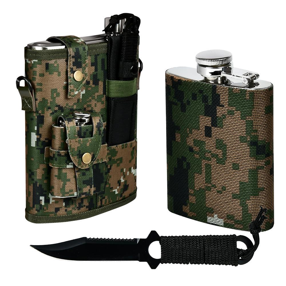 Набор туристический для охотника/рыбака R93360 Ukraine 4 пр. в камуфляжной сумке