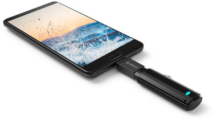 Адаптер для підключення пристроїв Orico Type-C - USB 3.0 Black (CBT-UT01-BK-BP) - фото 6