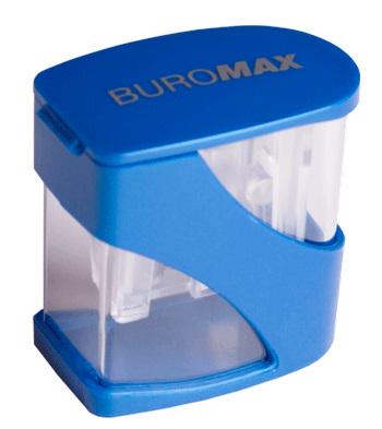 Точилка пластикова Buromax з контейнером 2 отвори (BM.4777)