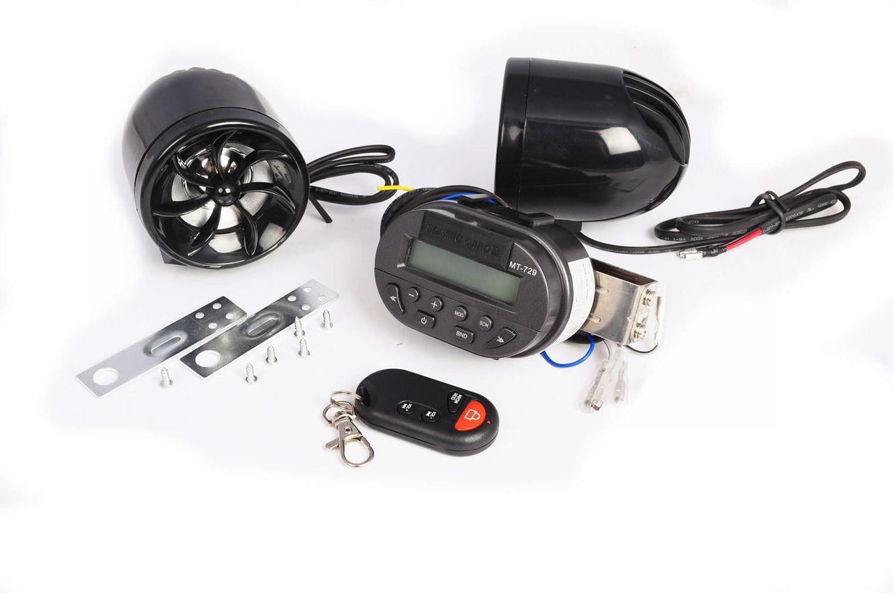 Аудиосистема NEO mod:MT729+AV253 3 2х5W сигнализация/МР3/FM/SD/пульт управления Черный (2177140830)