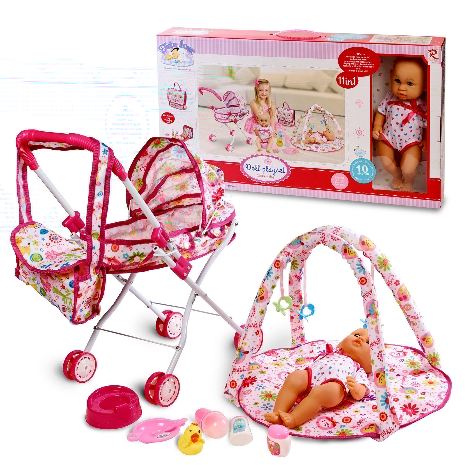 Детский интерактивный пупс с аксессуарами