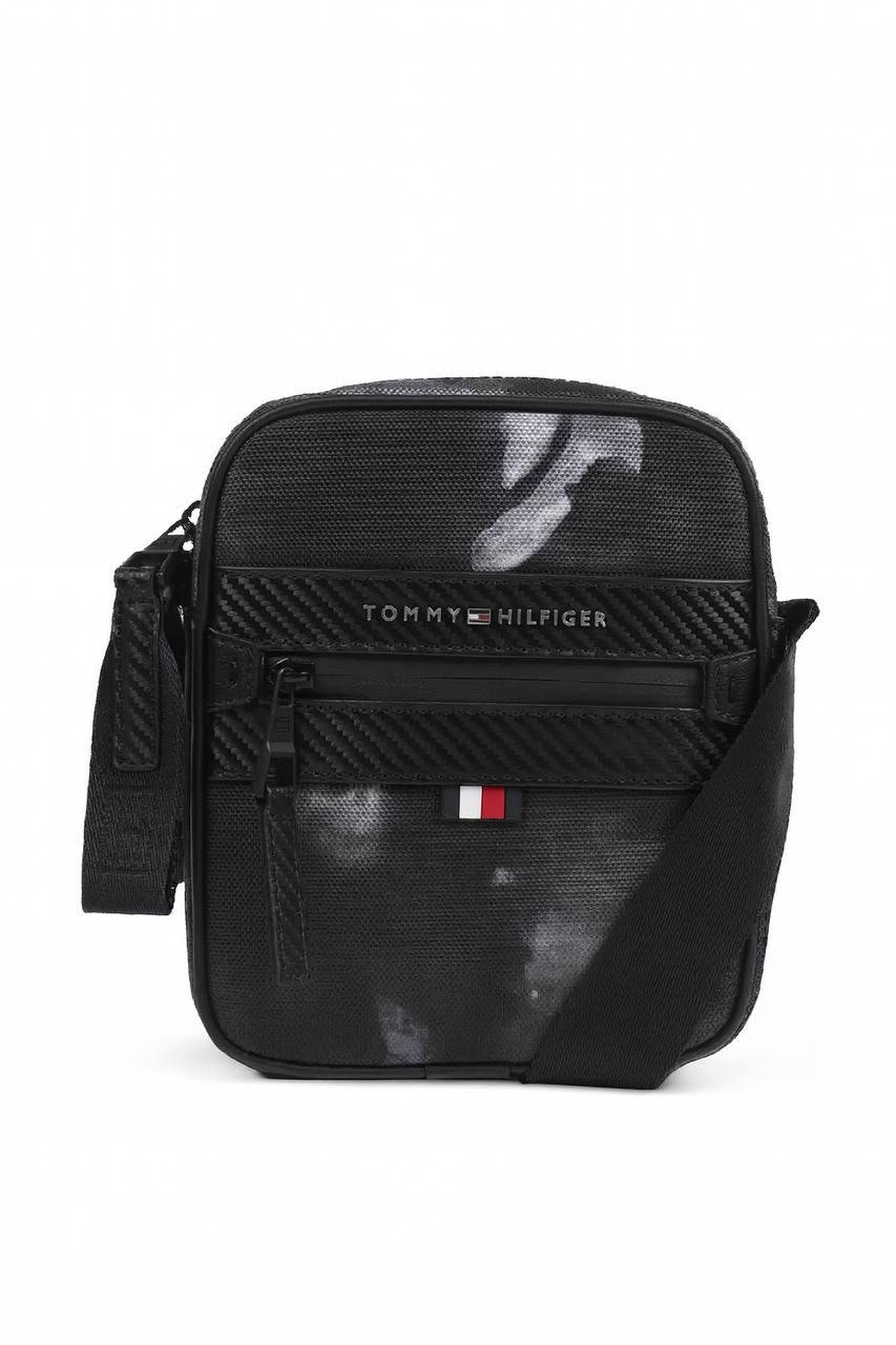 Чоловіча сумка через плече Tommy Hilfiger Чорний (tio986)