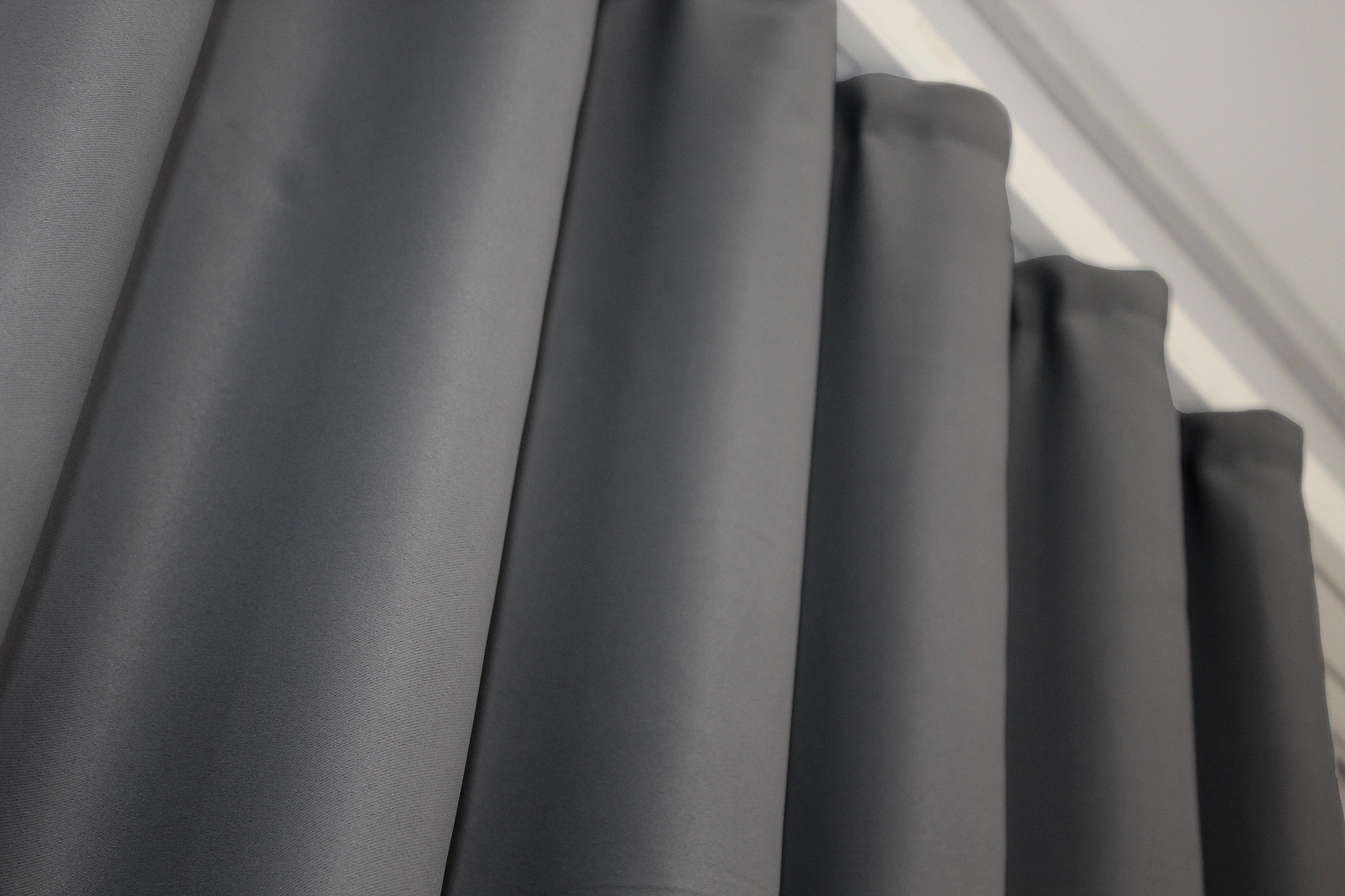 Комплект штор VR-Textil Bagema Rvs № 1244ш 100х270 см 2 шт. Сірий (31-495) - фото 8