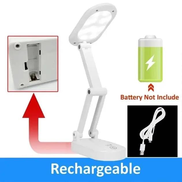 Лампа LED настільна сенсорна Digad 1914 трансформер акумуляторна 2,5W 3000-6000K (15734) - фото 5