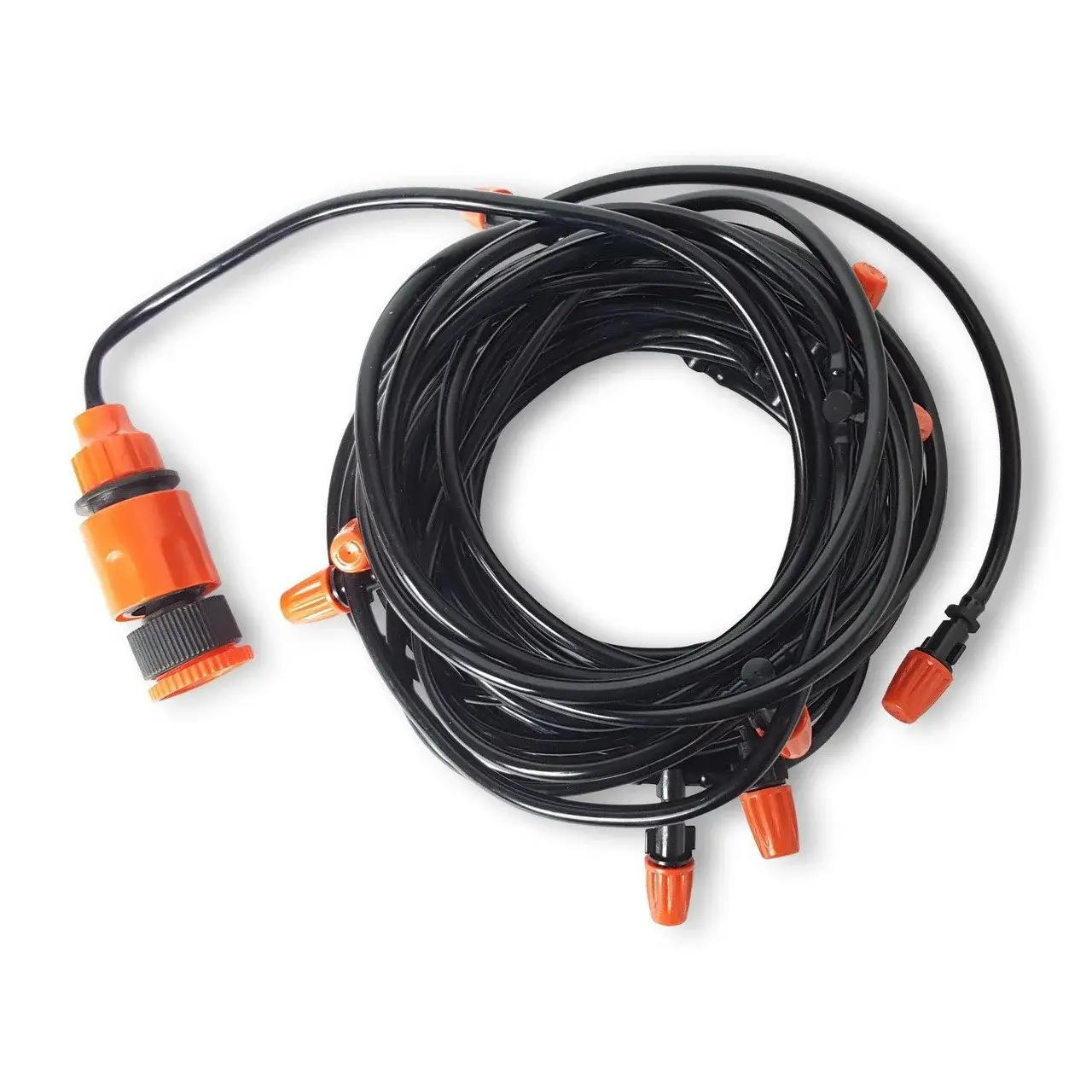 Система туманоутворення для альтанки/тераси Patio Kit MC 10M BD-182 10 м Чорний з червоним