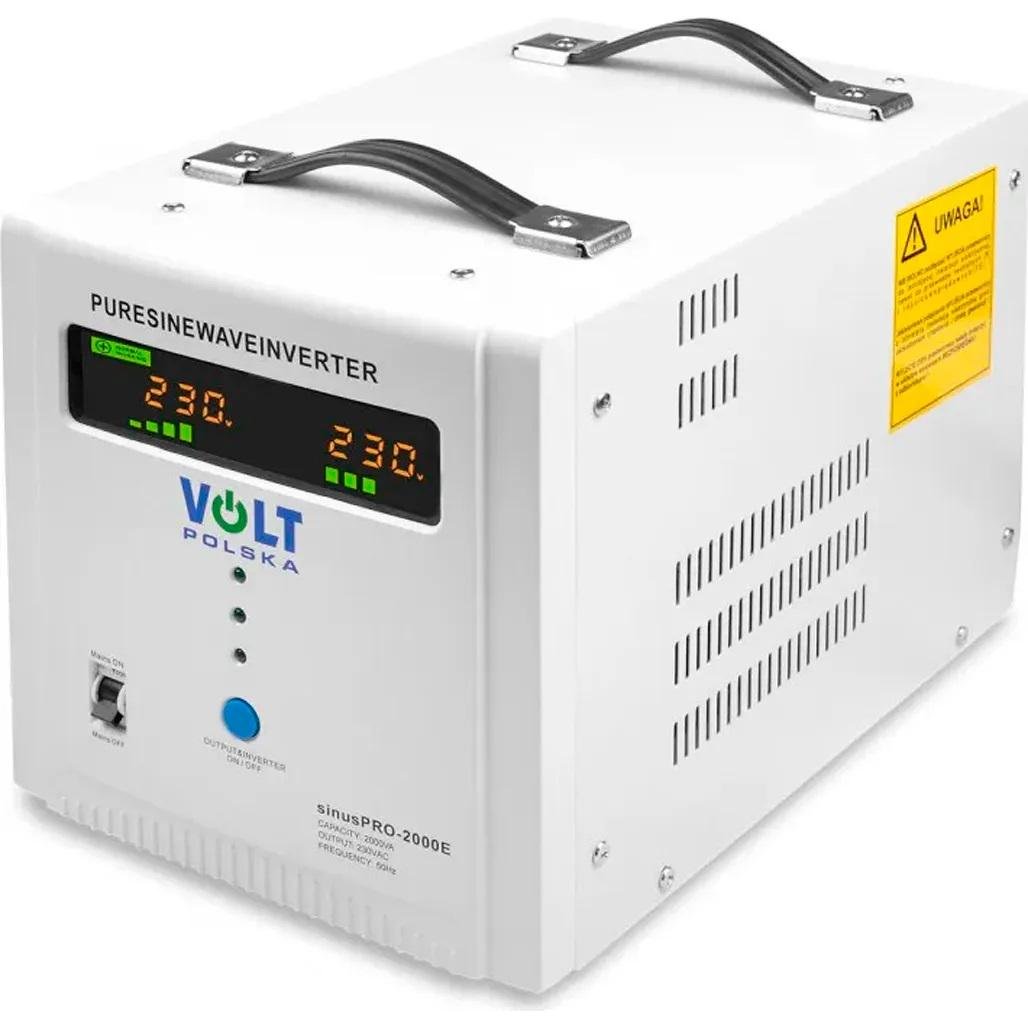 Источник бесперебойного питания Volt Polska Sinus PRO 2000E 12V 220V (Sinus PRO 2000E) Источник бесперебойного питания Volt Polska Sinus PRO 2000E 12V 220V (Sinus PRO 2000E)