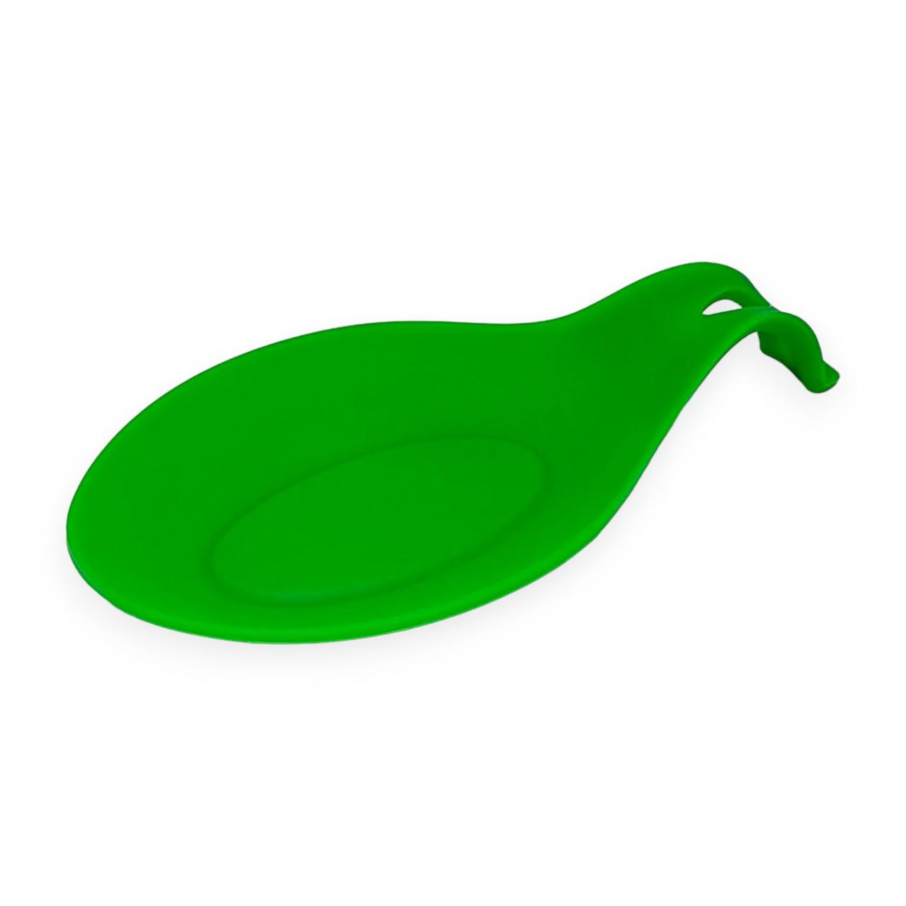 Подставка под ложку SiliconGoods силиконовая 3в1 Зеленый (201430-зел) - фото 1 Подставка под ложку SiliconGoods силиконовая 3в1 Зеленый (201430-зел) - фото 1