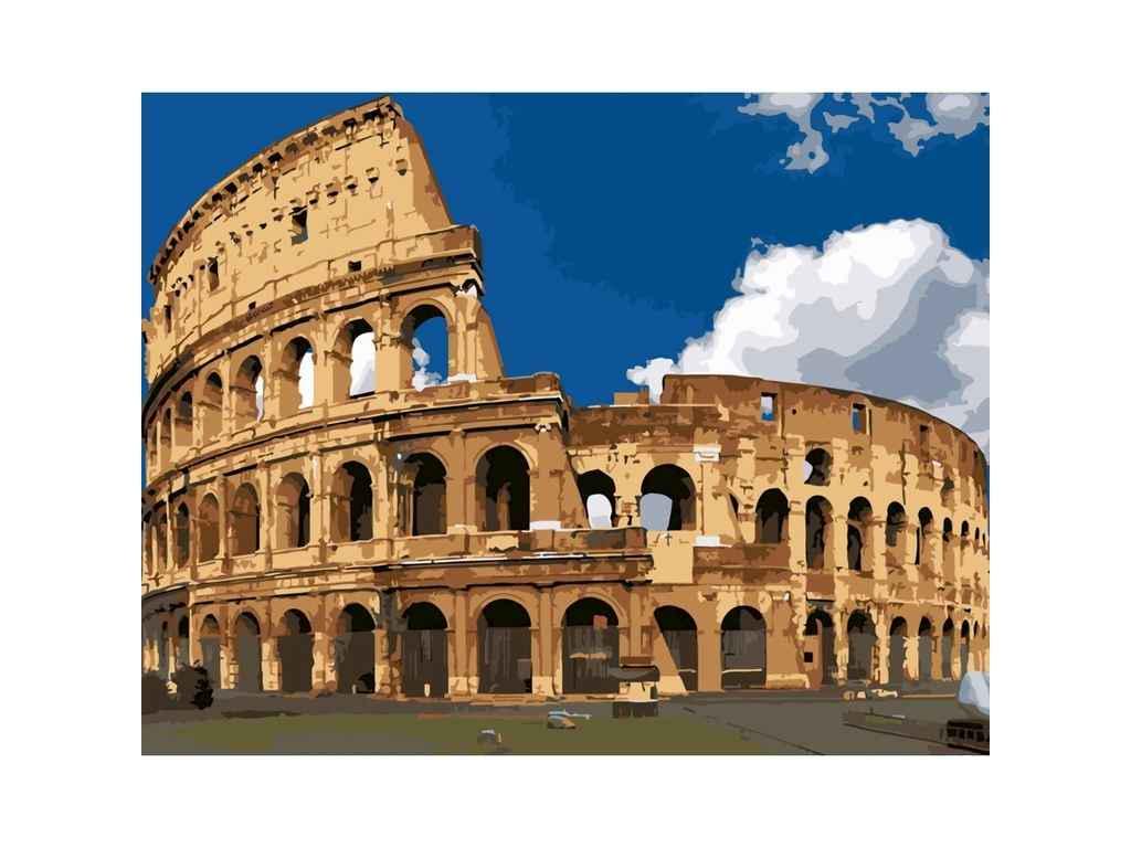 Картина по номерам Strateg Колизей 40х50 см (DY042)