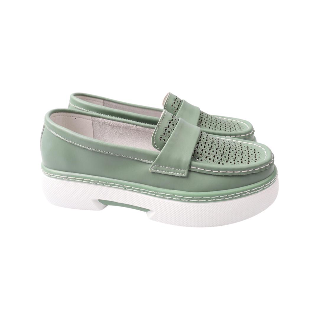 Туфли женские Li Fexpert из кожи р. 41 Зеленый (838-22LTSP) Туфли женские Li Fexpert из кожи р. 41 Зеленый (838-22LTSP)