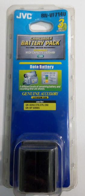 Аккумулятор для фотоаппарата JVC BN-VF714U (29809839)