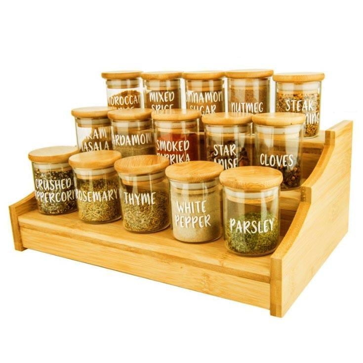 Органайзер для специй из дерева Дижон Карри (СПЦ-005003)