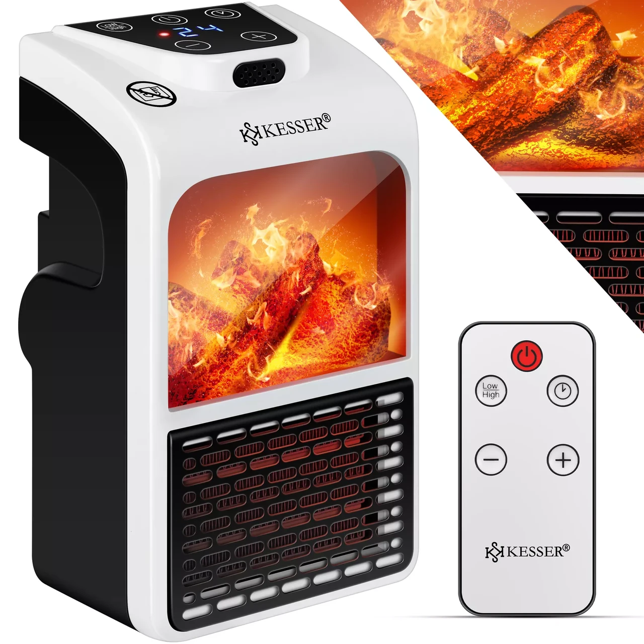 Обогреватель для дома керамический KESSER 10 м2 (14235we-sc) - фото 8 Обогреватель для дома керамический KESSER 10 м2 (14235we-sc) - фото 8