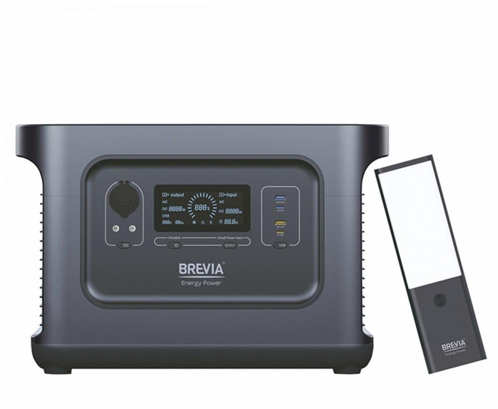 Зарядна станція Brevia EPOWER1000 LifePo4 1000/1800 Вт 450000 mAh 22,4V