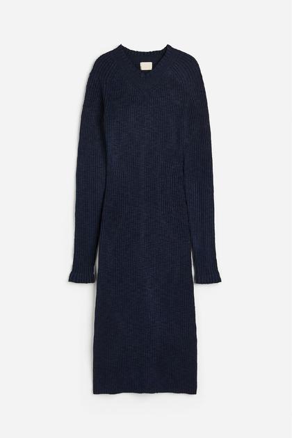 Платье H&M 1200098П M Темно-синий Платье H&M 1200098П M Темно-синий