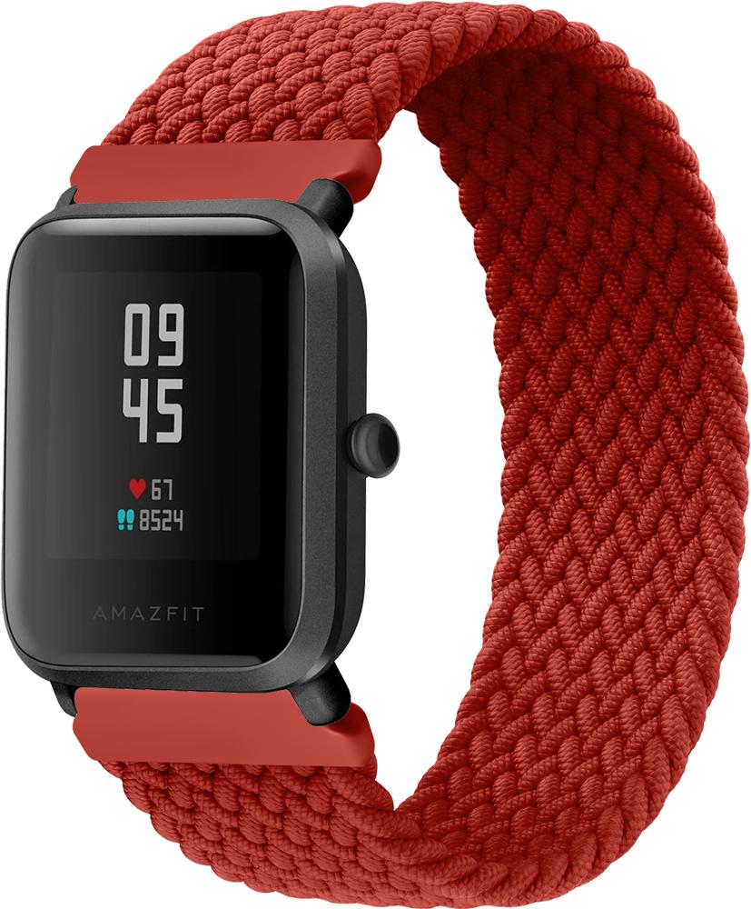 Ремінець Solo Loop для Amazfit Bip (145 мм) Red (22242-2D)