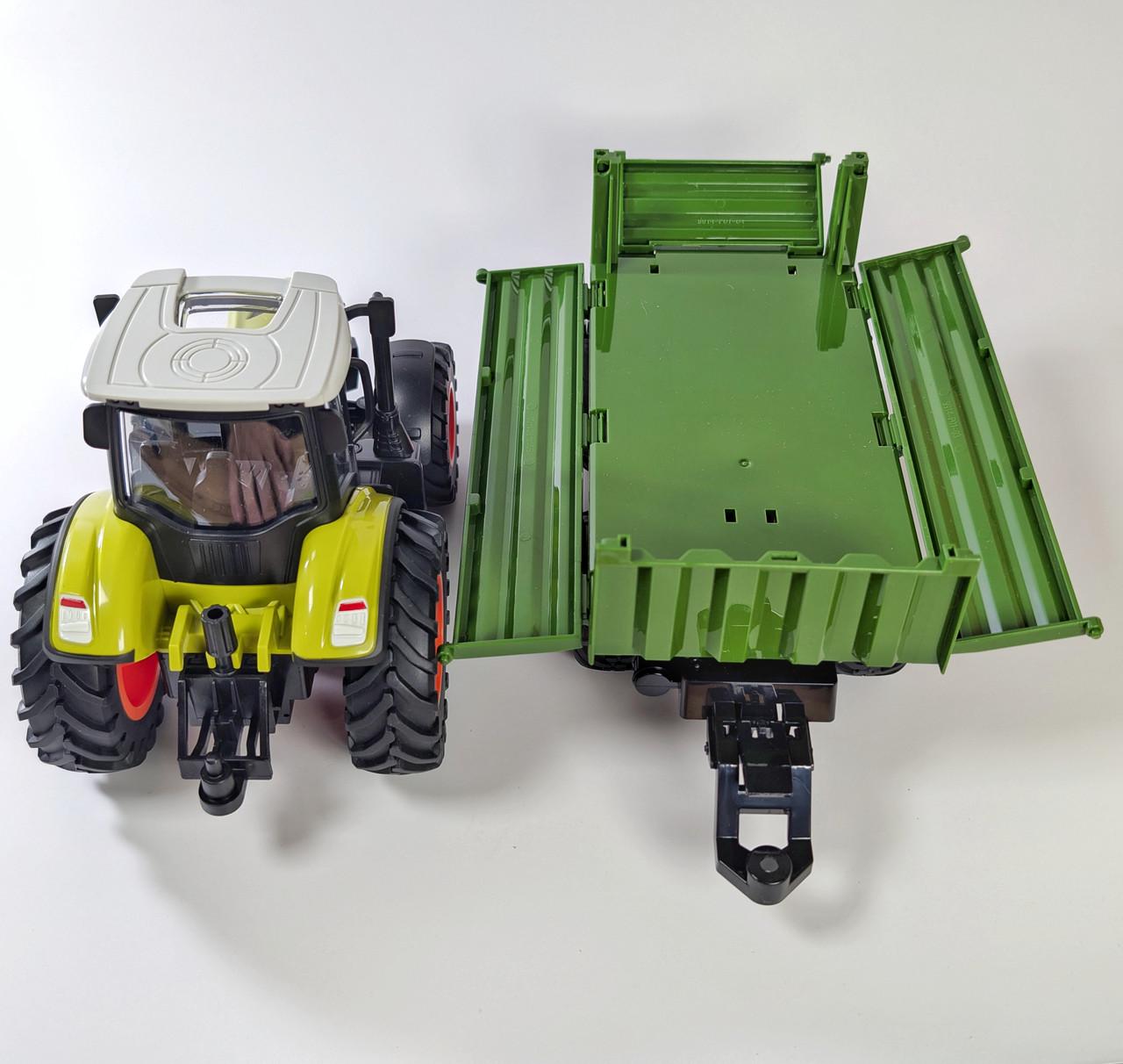 Трактор на радіокеруванні з причепом Korody Зелений - фото 4 Трактор на радіокеруванні з причепом Korody Зелений - фото 4