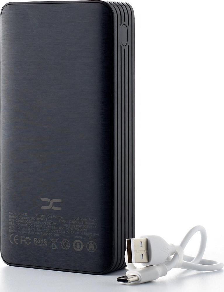 Акумулятор зовнішній DC DP-F22 QC22.5W/PD20W 20000 mAh (34749)