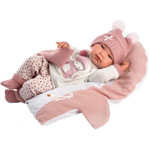 Кукла силиконовая коллекционная Реборн Лоренс Девочка Карла виниловая 42 см