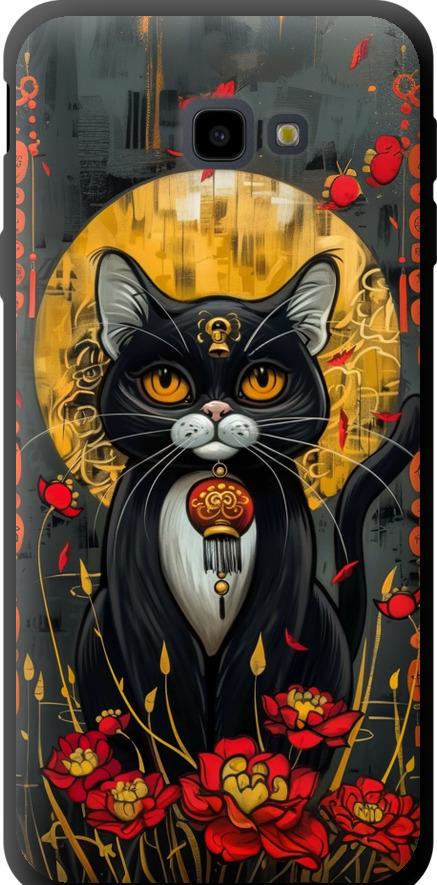 Чехол на Samsung Galaxy J4 Plus 2018 China Cat (6134b-1594-42517) Чехол на Samsung Galaxy J4 Plus 2018 China Cat (6134b-1594-42517)