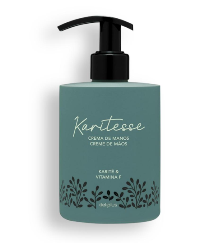 Крем для рук живильний Deliplus Karitesse з олією ши та витамином F 290 мл (438437648)