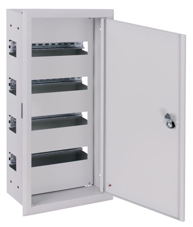 Корпус металлический e.mbox.pro.w.48 IP31 встроенный на 48 модулей (00000011802)