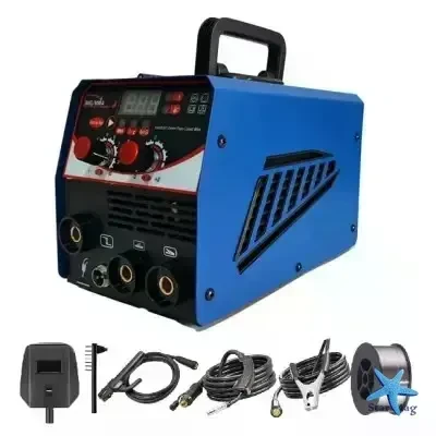 Инвертор сварочный Domotec MIG-400 с режимами MIG/TIG/MMA 21,9 kVa (10362)