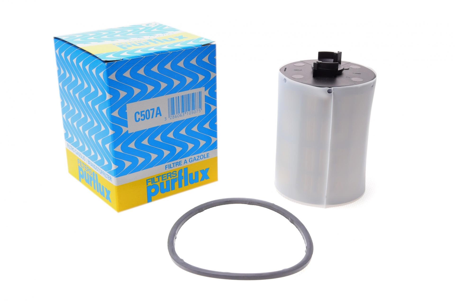 Фильтр топливный PURFLUX для Fiat Ducato/Citroen Jumper/Peugeot Boxer 2,2/2,3/3,0MJTD/HDI 06- (C507A)
