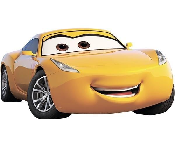 Наклейка ростовая фигура Тачки Круз (41084)