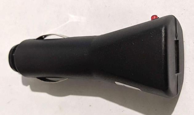Зарядний пристрій автомобільний від прикурювача USB 1000 mAh Black Зарядний пристрій автомобільний від прикурювача USB 1000 mAh Black