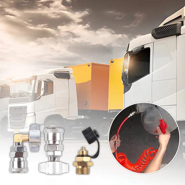 Пневмопистолет в комплекте соединители шланга с баком (D00351) - фото 2 Пневмопистолет в комплекте соединители шланга с баком (D00351) - фото 2