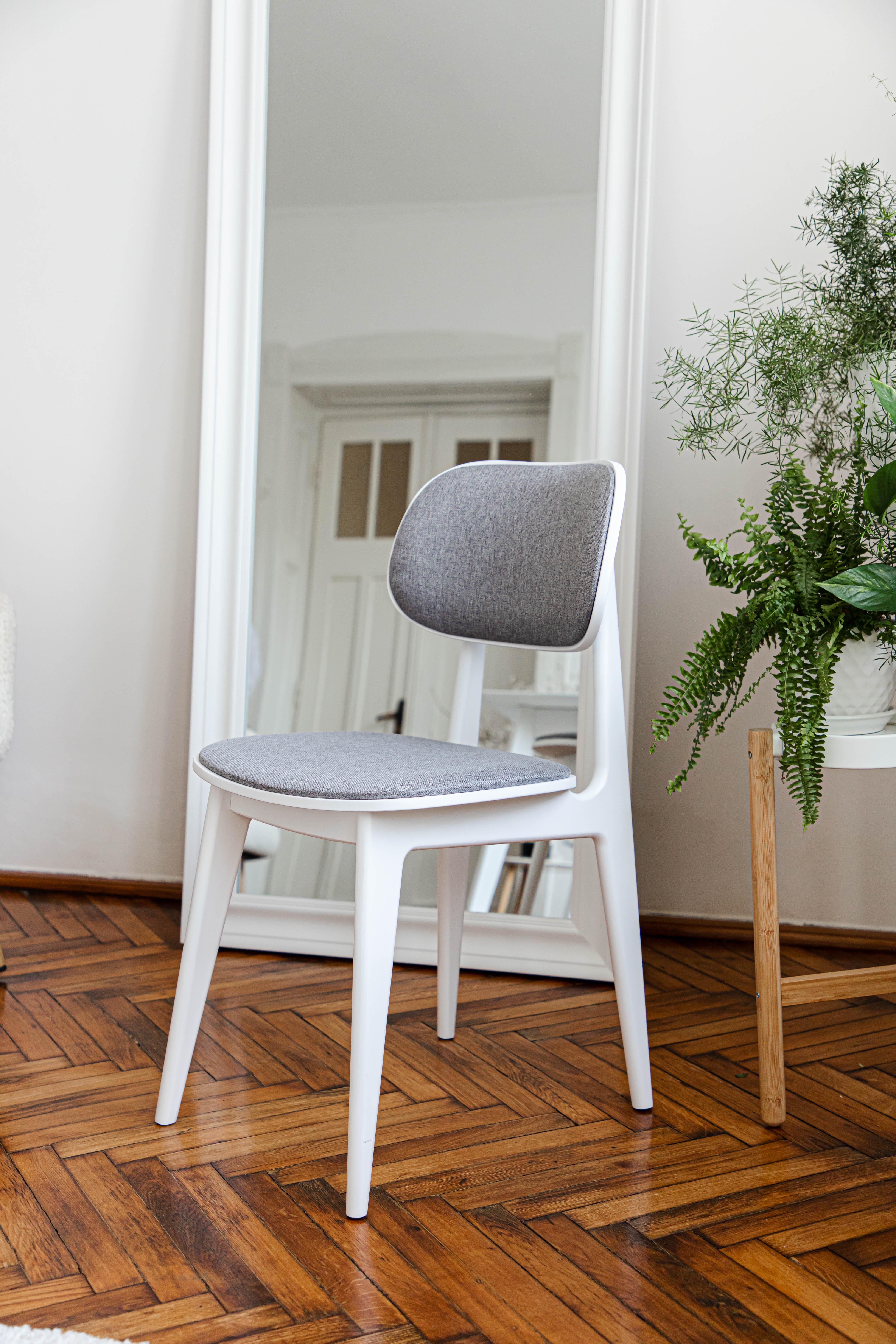 Стілець для кухні та вітальні Колібрі Лула софт 450х840х530 мм Білий/Мальмо (GAА0055531) - фото 8 Стілець для кухні та вітальні Колібрі Лула софт 450х840х530 мм Білий/Мальмо (GAА0055531) - фото 8