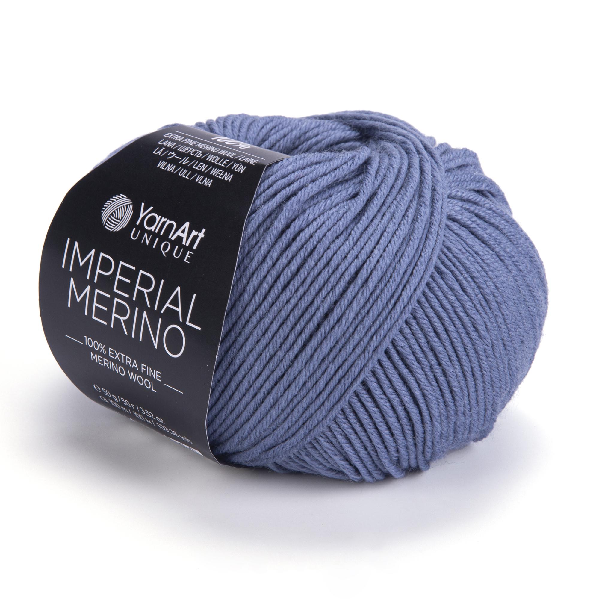 Пряжа YarnArt Imperial Merino 3336 Джинс (6258)