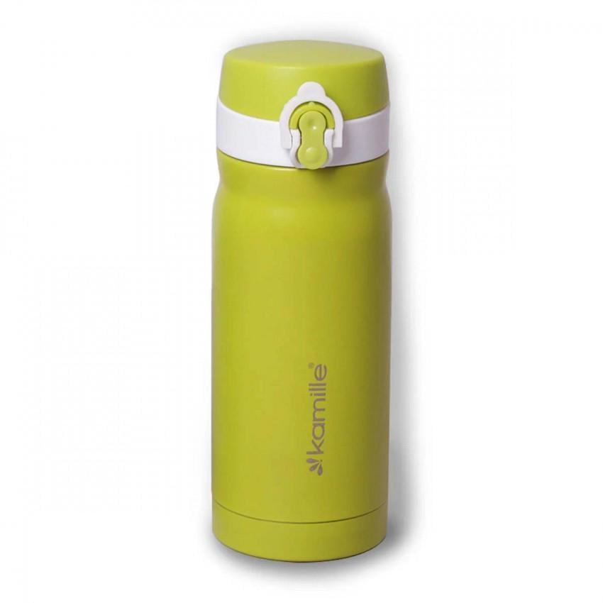 Термос Kamille КМ-2005 із нержавіючої сталі 360 мл Салатовий (1104267498)