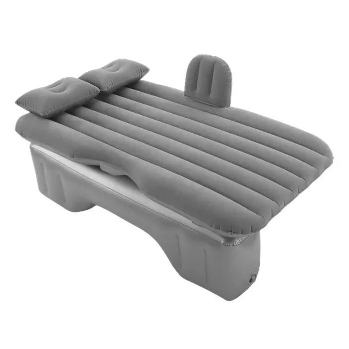 Надувной матрас на заднее сиденье автомобиля RIAS Car Travel Bed с 2 подушками Grey (3_06549)
