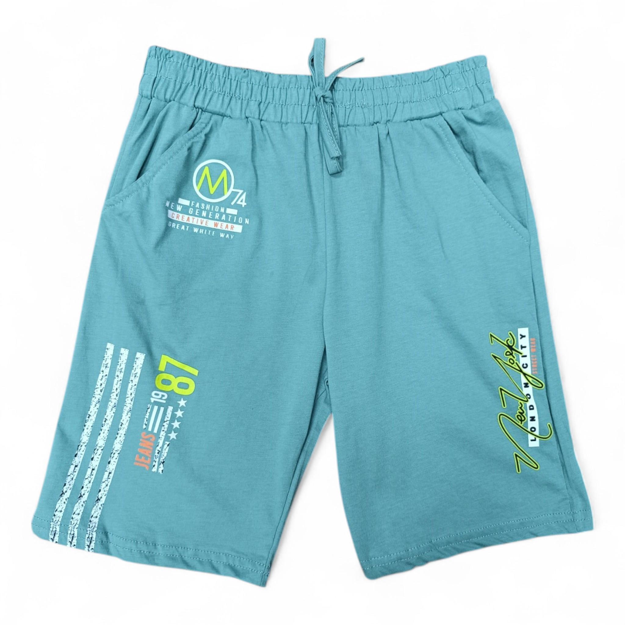 Шорты детские Bobito Kids London City 158 см Mint (S_London City Mint/158) Шорты детские Bobito Kids London City 158 см Mint (S_London City Mint/158)