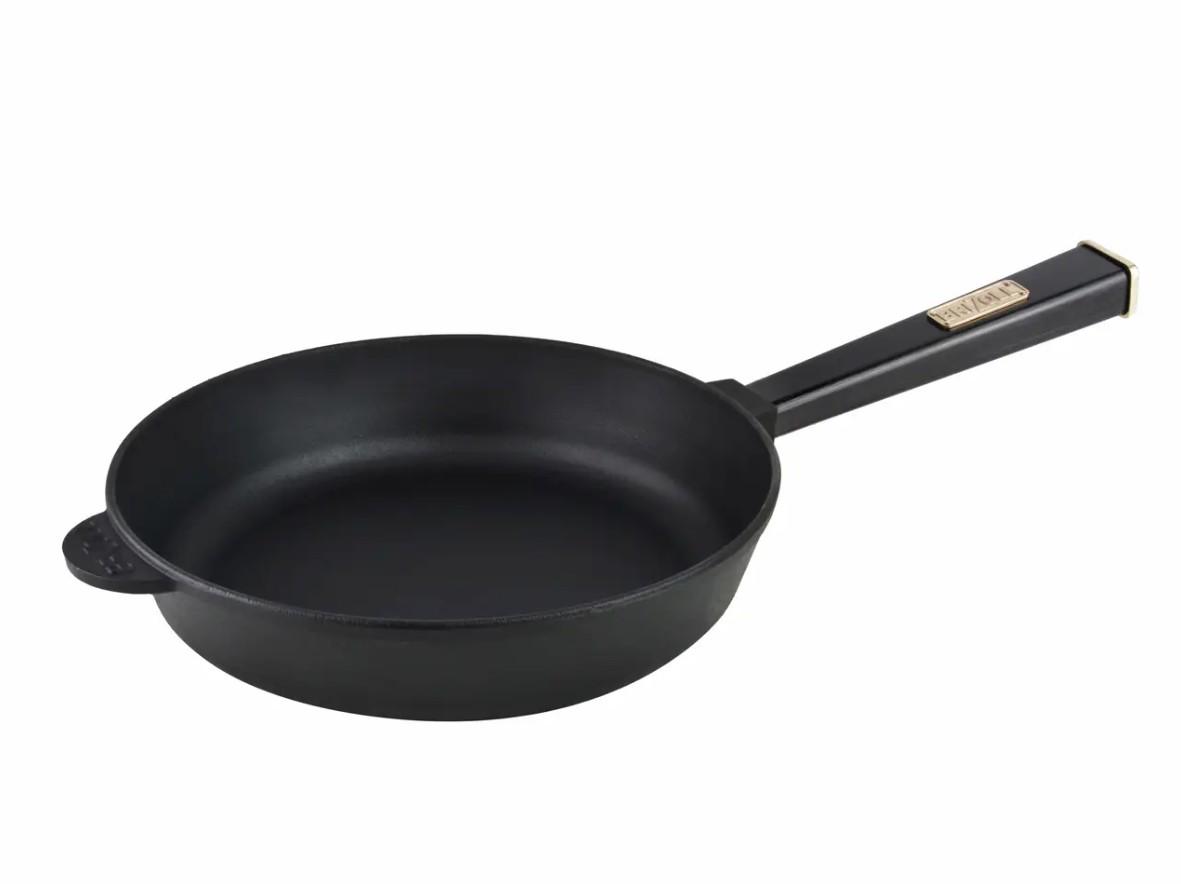 Сковорода Brizoll Optima чавунна 280x60 мм Black (O2860-P1)