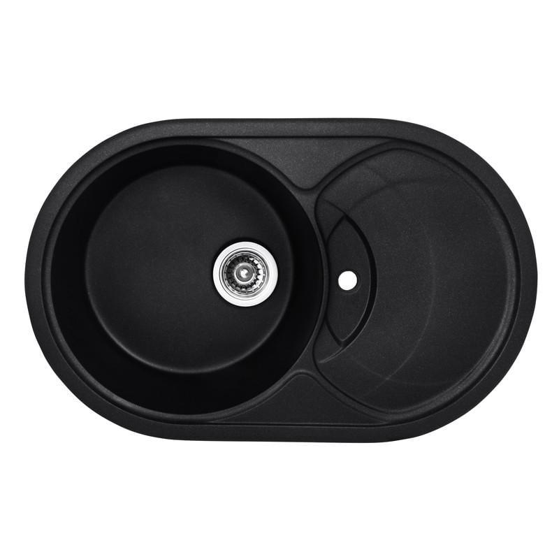 Мойка кухонная Haiba HB8310-G226 780x500x220 мм Black (HB0975)