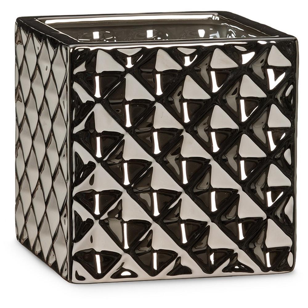 Кашпо Scheurich Crystal 11 см Дзеркальний (62213) - фото 1 Кашпо Scheurich Crystal 11 см Дзеркальний (62213) - фото 1