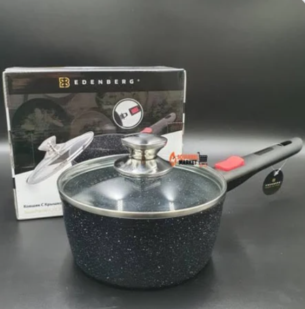 Ківш Edenberg із мармуровим покриттям 1,8 л 18 см (EB-16999) - фото 3 Ківш Edenberg із мармуровим покриттям 1,8 л 18 см (EB-16999) - фото 3