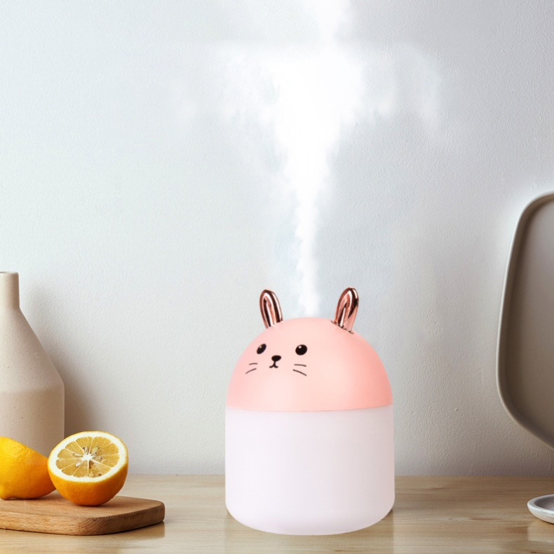 Увлажнитель воздуха 3в1 Humidifier LED Котик детский - фото 5