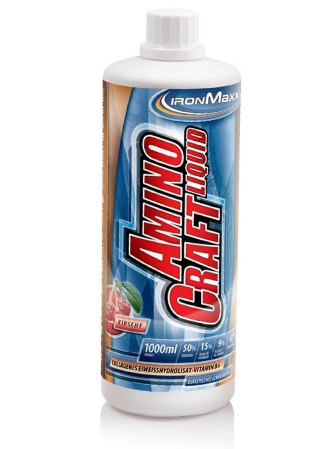 Амінокислота Ironmaxx Amino Craft Liquid 1 л Вишня (368V2942)