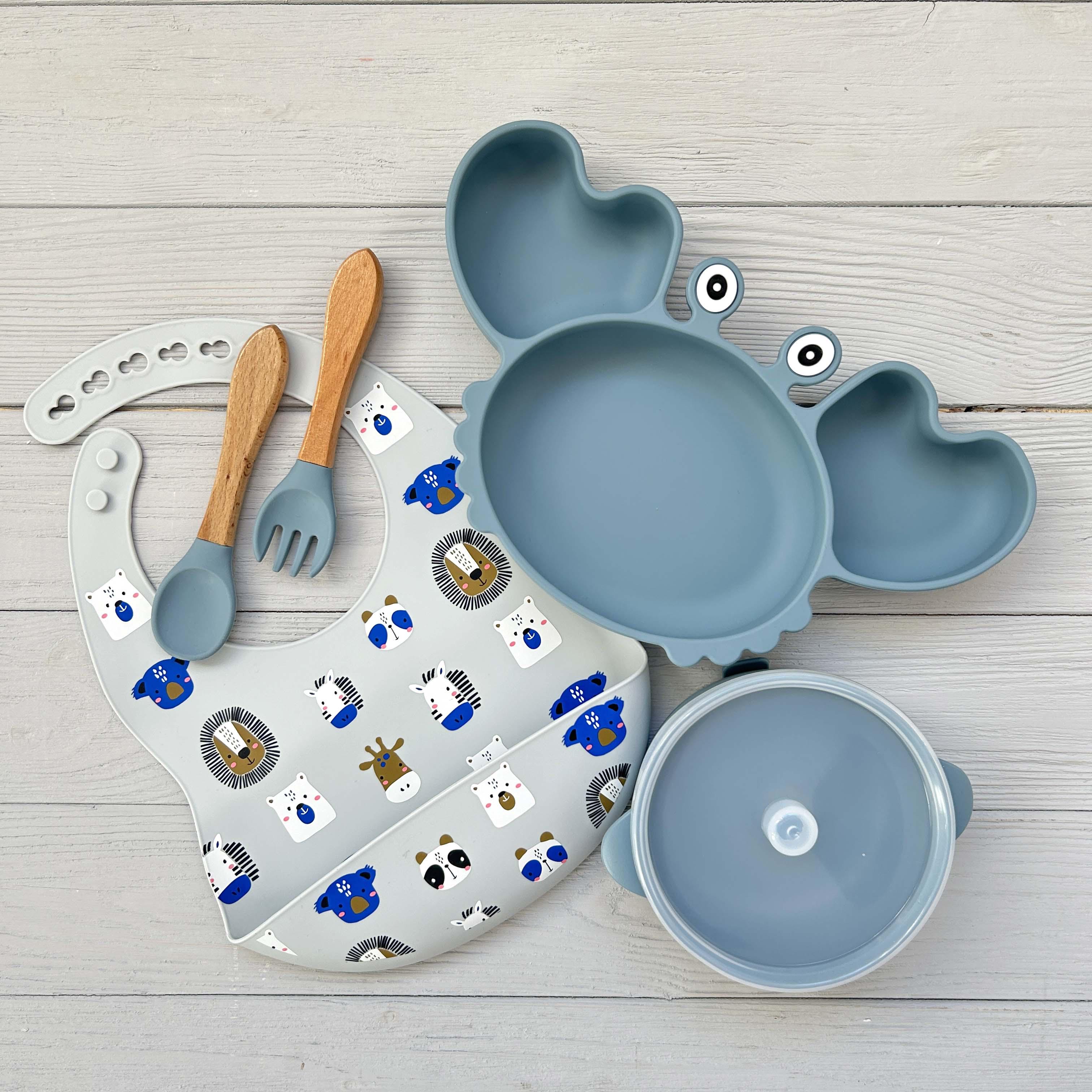 Набор посуды img_e0708 Y21 тарелка Синий (65702)