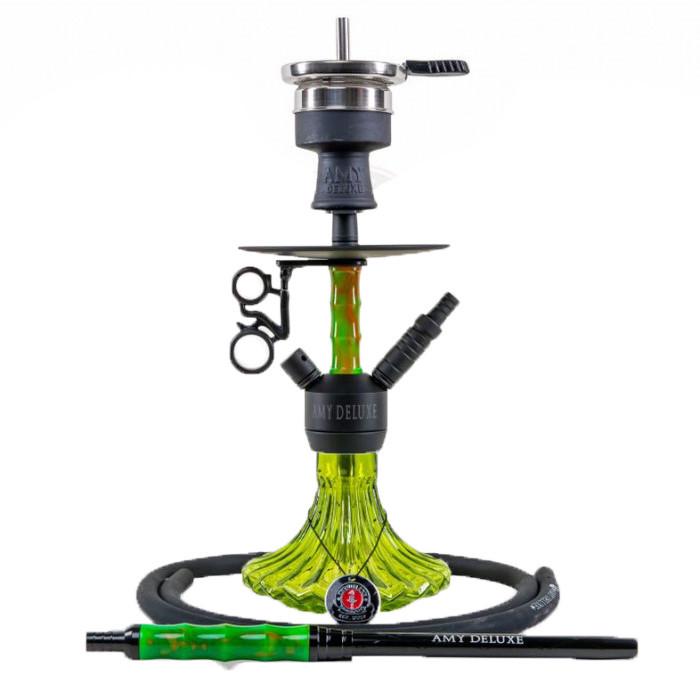 Кальян AMY Deluxe 123.03 Alu Dervish Mini Зеленый (1566941262)
