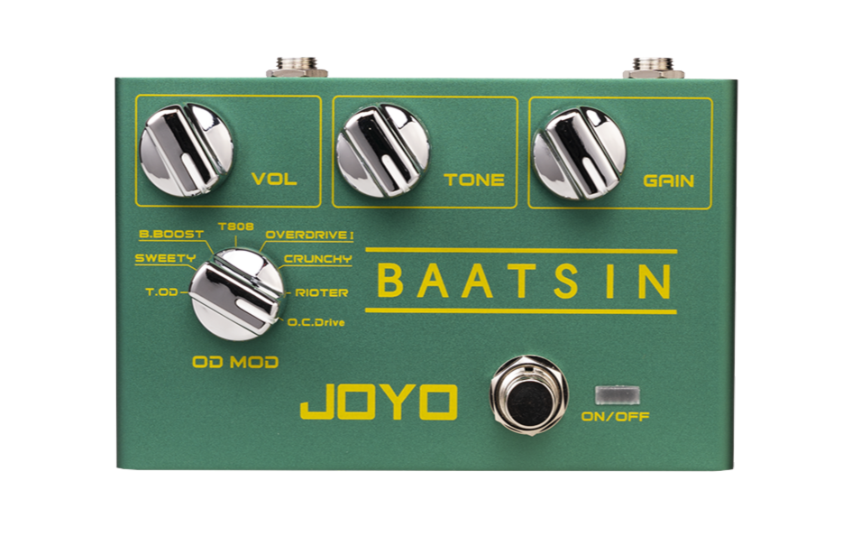 Педаль эффектов Joyo R-11 Baatsin Overdrive/Distortion